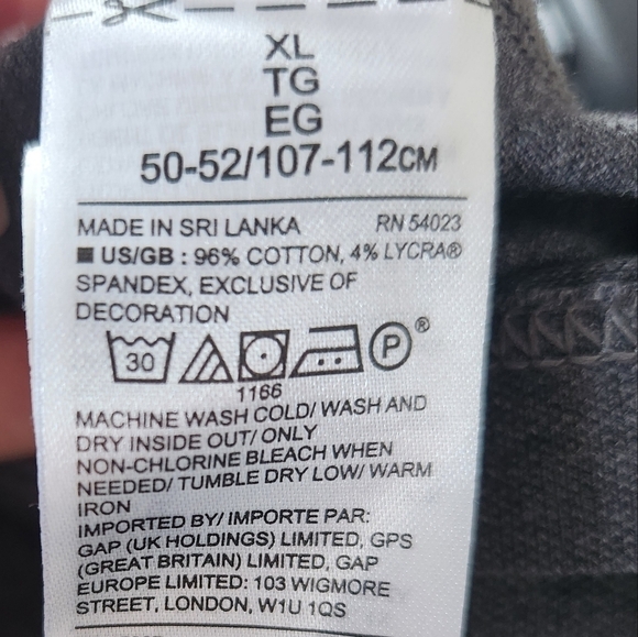 BANANA REPUBLIC Gray Shirt XL - Picture 4 of 4